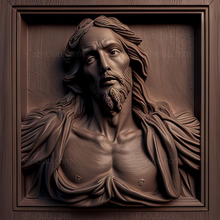 3D model st jesus (STL)